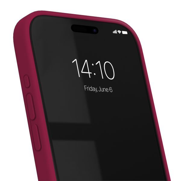 iDeal of Sweden Silikon Case für das iPhone 15 Pro Max - Cranberry