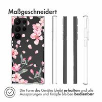 imoshion Design Hülle Samsung Galaxy S23 Ultra - Blossom Watercolor