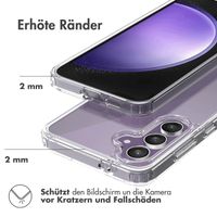 Accezz Xtreme Impact Case für das Samsung Galaxy S24 FE - Transparent