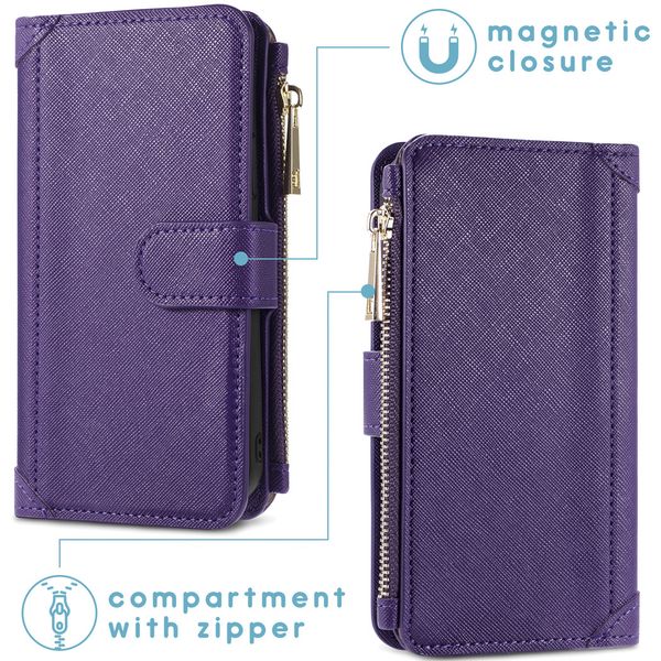 imoshion Luxuriöse Portemonnaie-Klapphülle Samsung Galaxy A51 - Violett