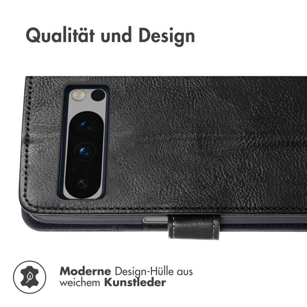 imoshion Luxuriöse Klapphülle Google Pixel 8 Pro - Schwarz