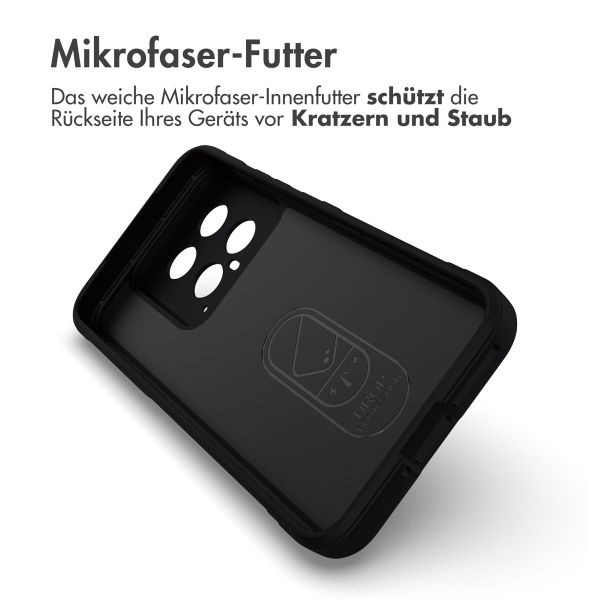 imoshion EasyGrip Back Cover für das Xiaomi 14 - Schwarz