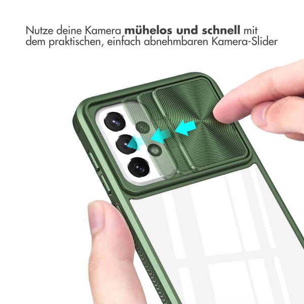 imoshion Back Cover mit Kameraschieber Samsung Galaxy A33 - Dunkelgrün