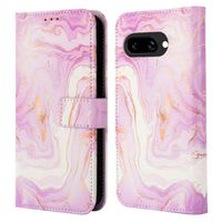 imoshion Design Klapphülle Google Pixel 9A - Purple Marble