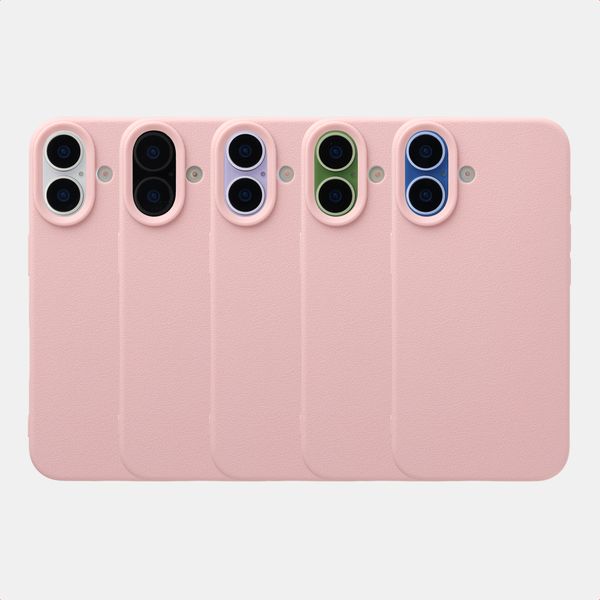 imoshion Texture Backcover Apple iPhone 17 - Rosa