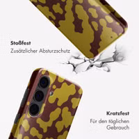 Selencia Vivid Back Cover Samsung Galaxy S24 - Moo'd Olive Dust