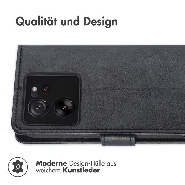 imoshion Luxuriöse Klapphülle für das Xiaomi 13T / 13T Pro - Schwarz