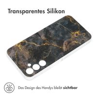 imoshion Design Hülle Samsung Galaxy A25 (5G) - Black Marble