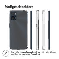 Accezz TPU Clear Cover für das Motorola Moto E22 - Transparent