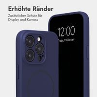 Accezz Grip Backcover mit MagSafe Apple iPhone 15 Pro - Dunkelblau