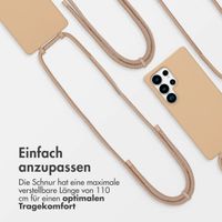 imoshion Color Backcover mit abnehmbarem Handykette und MagSafe Samsung Galaxy S25 Ultra - Beige