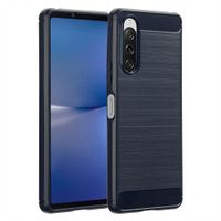 imoshion Brushed Back Cover Sony Xperia 10 V - Dunkelblau