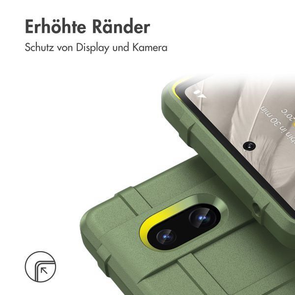 imoshion Rugged Shield Backcover Google Pixel 7a - Dunkelgrün