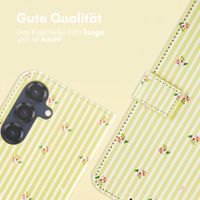 imoshion Design Klapphülle Samsung Galaxy S25 - Garden Stripes