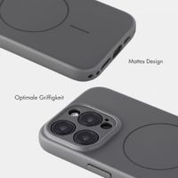 Accezz Grip Backcover mit MagSafe Apple iPhone 15 Pro - Grau