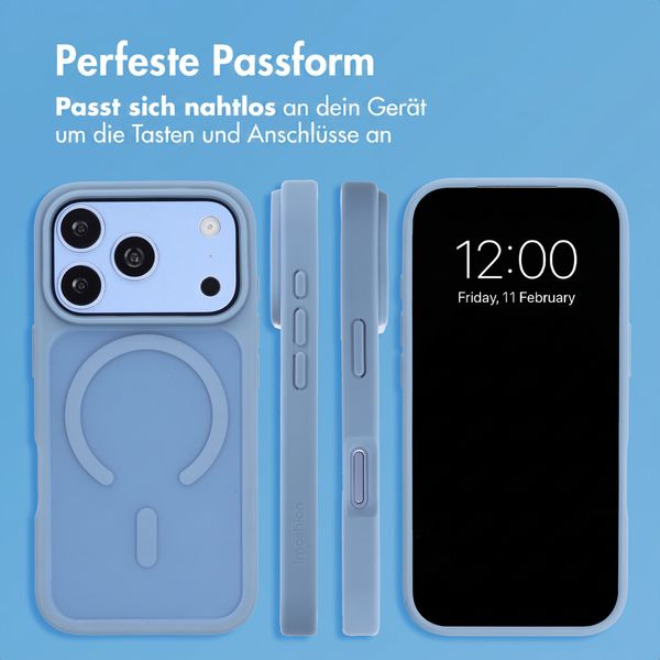 imoshion Color Guard Back Cover mit MagSafe Apple iPhone 18 Pro / 17 Pro - Hellblau