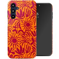 Selencia Vivid Tough Back Cover für das Samsung Galaxy A16 - Tropical Vibes Apricot