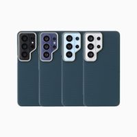Accezz Mesh Backcover mit MagSafe Samsung Galaxy S26 Ultra - Dunkelblau