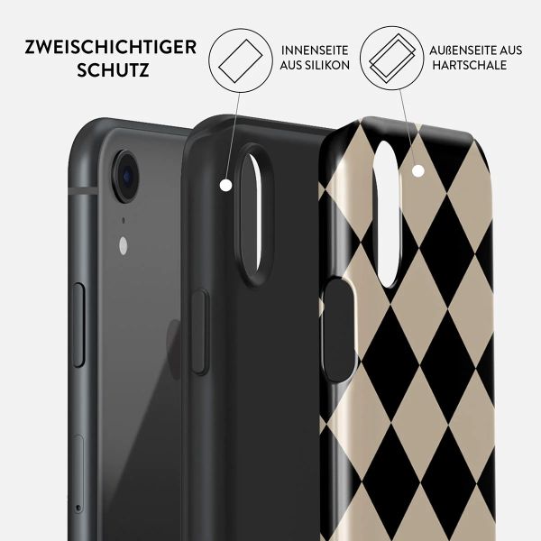 Burga Tough Back Cover für das iPhone Xr - Proper Uniform