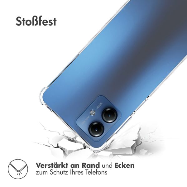 imoshion Shockproof Case Transparent für das Motorola Moto G14 - Transparent