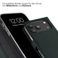 Selencia Echtleder Klapphülle Apple iPhone 18 Pro / 17 Pro - Grün