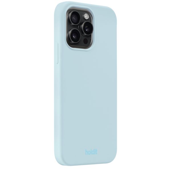 Holdit Silicone Case Apple iPhone 13 Pro Max - Mineral Blue