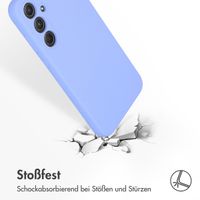 Accezz Liquid Silikoncase für das Samsung Galaxy A55 - Violett