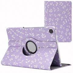 imoshion 360° drehbare Design Klapphülle Samsung Galaxy Tab A9 Plus - Lavender Flowers