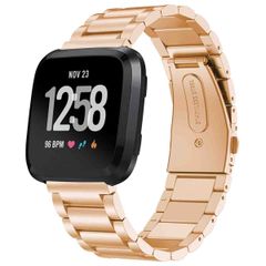 imoshion Edelstahlarmband für das Fitbit Versa / Versa 2 / Versa Lite - Rose Gold