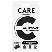 CARE by PanzerGlass Feature Wallet Case w. Kickstand für das Samsung Galaxy A16 (5G) - Schwarz