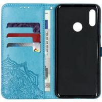 Mandala Klapphülle Blau Huawei P Smart (2019)