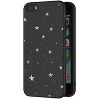imoshion Design Hülle für das Apple iPhone 5 / 5s / SE - Sterne / Schwarz