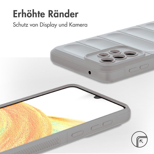 imoshion EasyGrip Back Cover für das Samsung Galaxy A33 - Grau