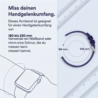 imoshion Silikonband für  Fitbit Versa / Versa 2 / Versa Lite - Größe L - Altrosa