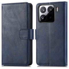 imoshion Luxuriöse Klapphülle Xiaomi 15 - Dunkelblau
