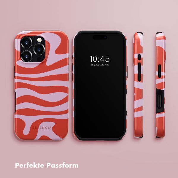 Selencia Vivid Rückabdeckung mit MagSafe Apple iPhone 16 Pro - Dream Swirl Pink