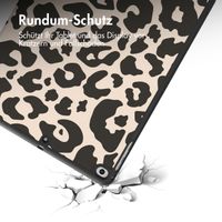 imoshion Trifold Klapphülle für das iPad 6 (2018) 9.7 Zoll / iPad 5 (2017) 9.7 Zoll / Air 2 (2014) / Air 1 (2013) - Leopard