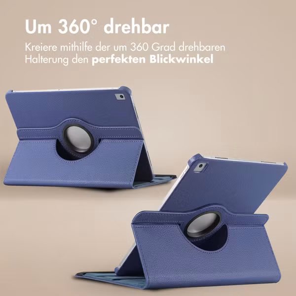 imoshion 360° drehbare Klapphülle Apple iPad Air 3 (2019) / Pro 10.5 (2017) - Dunkelblau