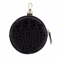 Selencia Nova Mini Pouch - Croco Black