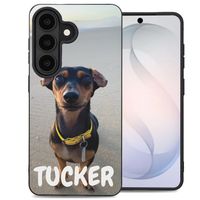 Gestalte deine eigene Gel Hülle Samsung Galaxy S26 - Schwarz