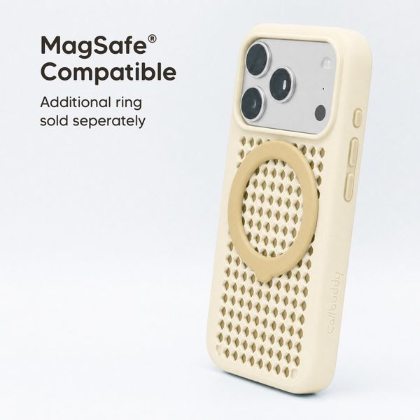 Callbuddy Hülle mit Strap Apple iPhone 17 Pro - Sand Glow