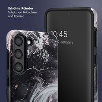 Selencia Vivid Back Cover Samsung Galaxy S23 - Chic Marble Black