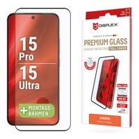 Displex Bildschirmschutzfolie Real Glass Full Cover Xiaomi 15 Ultra