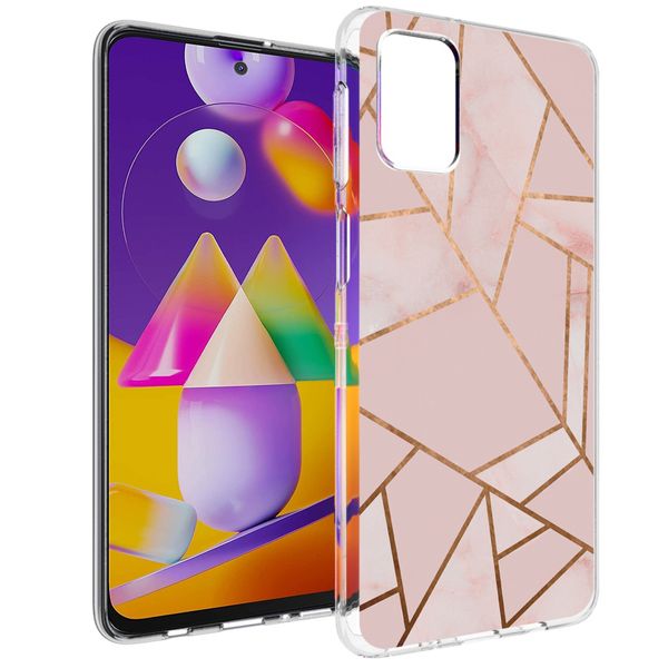 imoshion Design Hülle für das Samsung Galaxy M31s - Pink Graphic