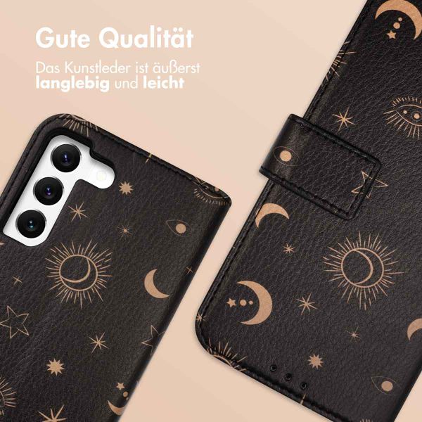 imoshion Design Klapphülle Samsung Galaxy S22 - Sky Black