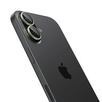 Spigen GLAStR Kamera Schutzglas 2er Pack für das Apple iPhone 17 / 16 Plus - Grün