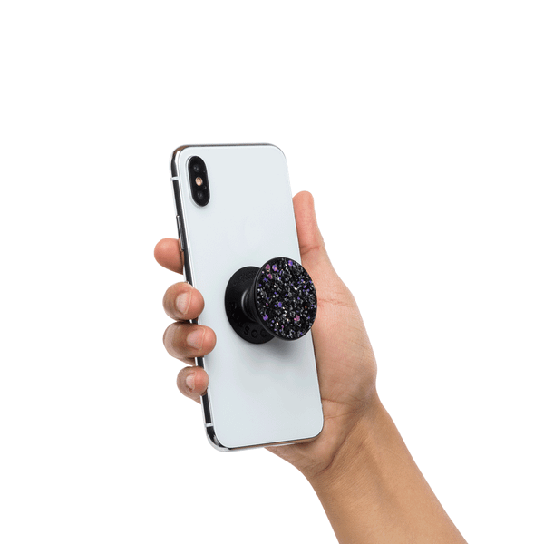 PopSockets PopGrip - Abnehmbar - Sparkle Black