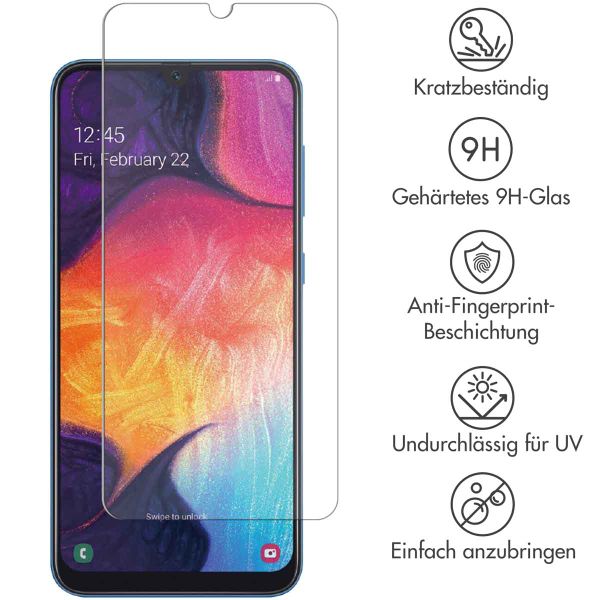 Selencia Displayschutz aus gehärtetem Glas Samsung Galaxy A50 / A30s / M31