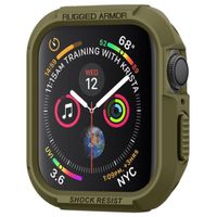 Spigen Rugged Armor™ Case für die Apple Watch Series 4-6 / SE - 44 mm - Grün