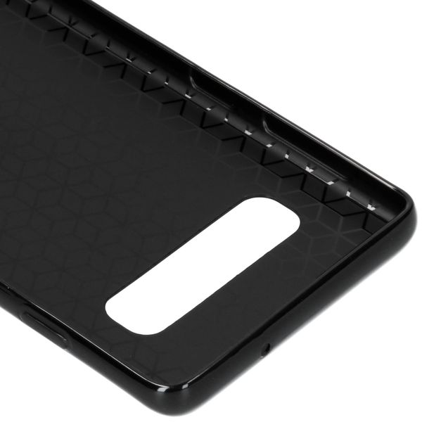 Carbon-Hülle Schwarz für das Samsung Galaxy S10